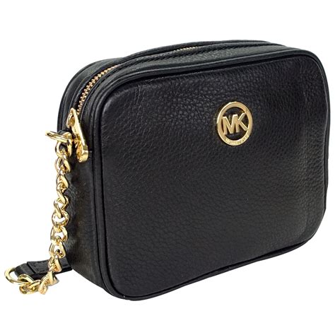 michael kors bag black small|michael kors small crossbody bag.